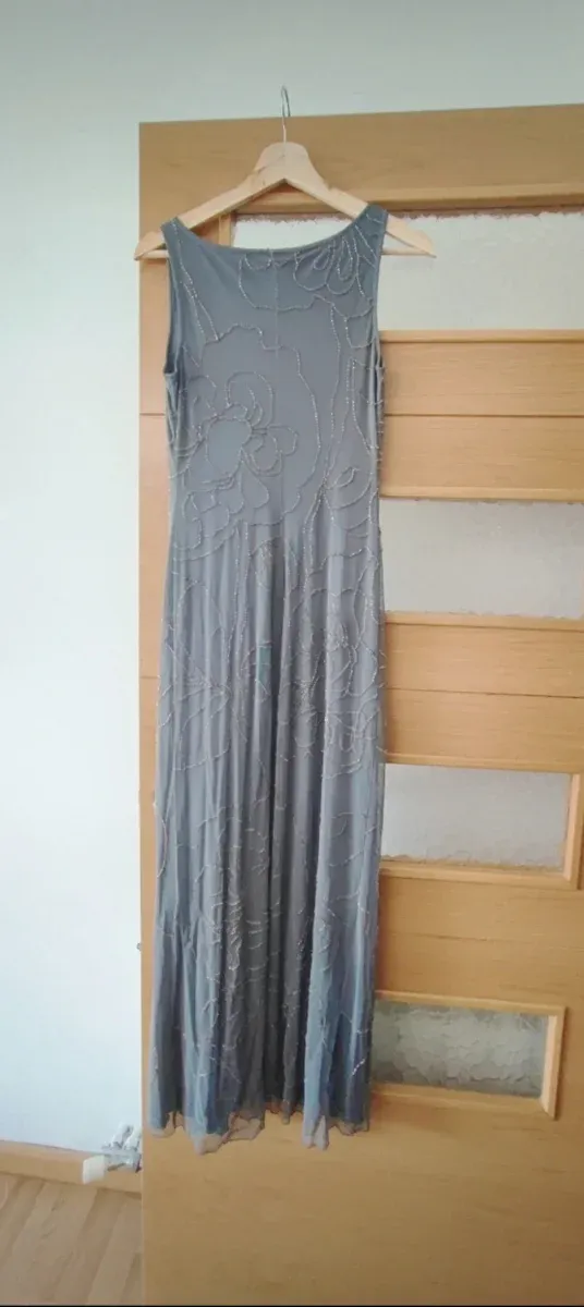 Vestido Ankorel gris talla M con etiqueta