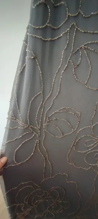 Vestido Ankorel gris talla M con etiqueta