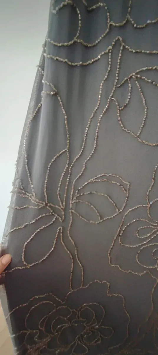 Vestido Ankorel gris talla M con etiqueta