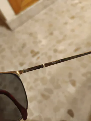 Gafas de Sol Vintage Jaguar Aviator Doradas