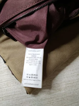Bolso Purificación García Camuflaje