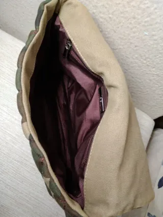 Bolso Purificación García Camuflaje