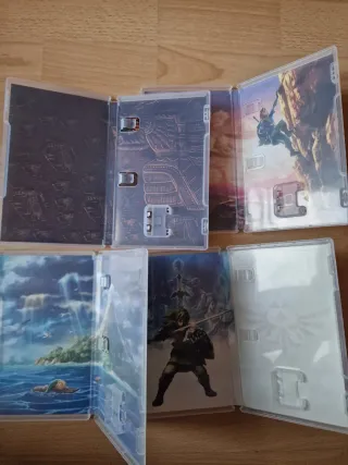 Carátulas Originales Zelda Nintendo Switch