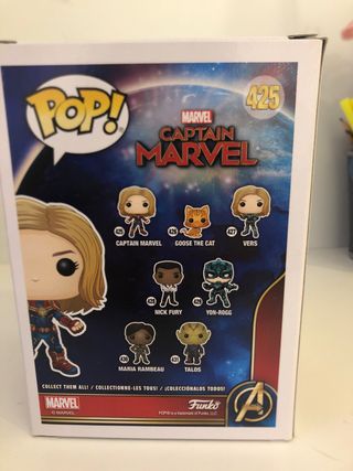 Funko Pop Capitana Marvel 425