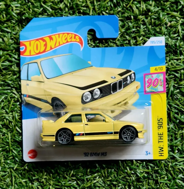 Hot Wheels '92 BMW M3 Amarillo 195/250