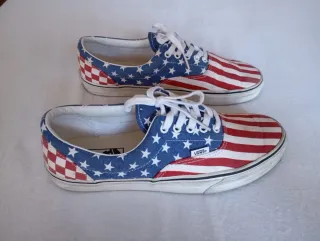 Zapatillas Vans Estilo Bandera Americana