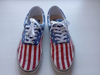 Zapatillas Vans Estilo Bandera Americana