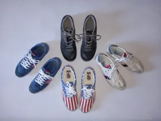 Zapatillas Vans Estilo Bandera Americana