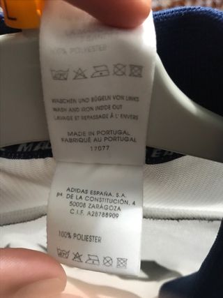 Camiseta Real Madrid 1999/2000 Adidas