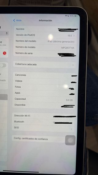 iPad 10ª Gen + Apple Pencil 1ª Gen