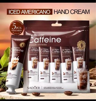 Pack 5 Cremas de Manos Caffeine Nuevas