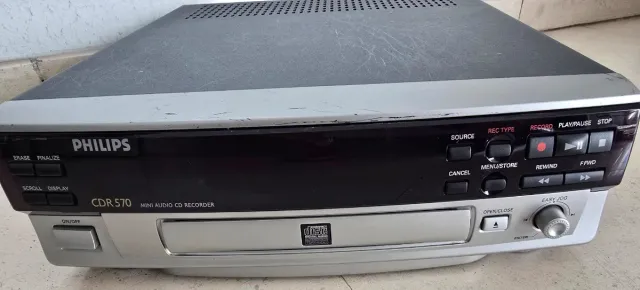 Registratore Mini CD Philips CDR 570