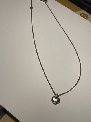 Colgante Corazón Roto TwoJeys Plata