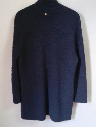 Abrigo fino azul oscuro marca Liu Jo talla 42