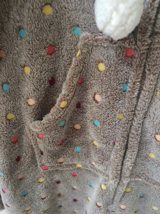 Mono pijama polar con lunares