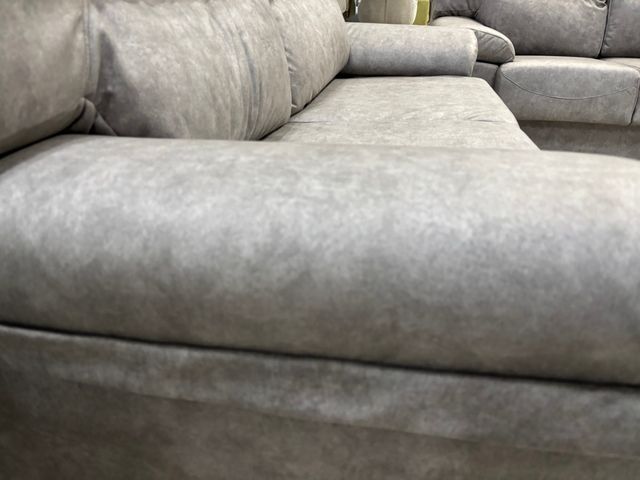 Sofás grises de 3 y 2 plazas