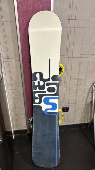 Tabla Snowboard Salomon con Fijaciones Burton