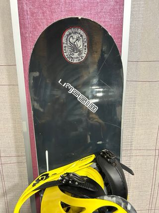 Tabla Snowboard Salomon con Fijaciones Burton