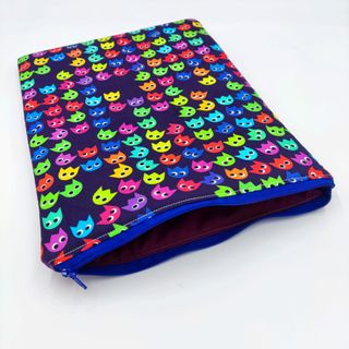 Funda libro/ebook fantasmas Pac-Man colores