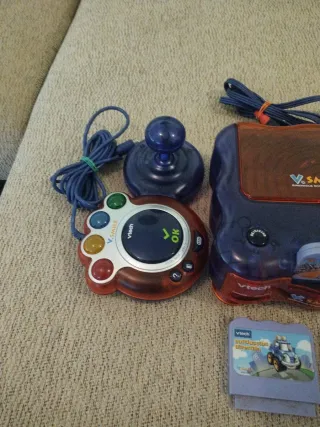 Consola Vtech V Smile con mandos y juegos