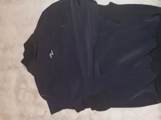 Chaqueta azul marino elástica mujer naffta