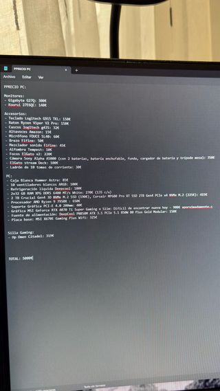 Set Up Gamer / PC / Streaming