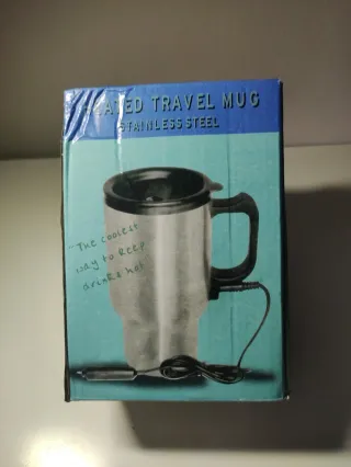 Taza térmica eléctrica para coche