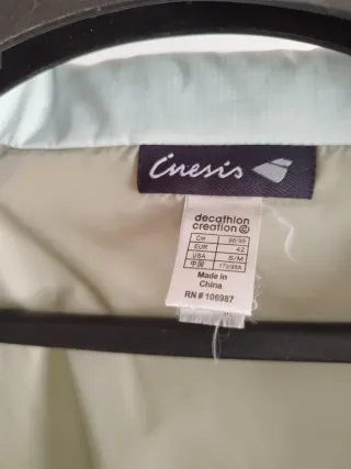 Cazadora azul ligera