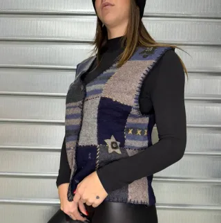 Gilet Woolrich donna in lana