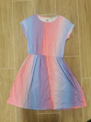 Vestito cotone bambina tie-dye 14 anni
