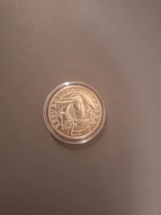 Moneta d'argento Genova 2004