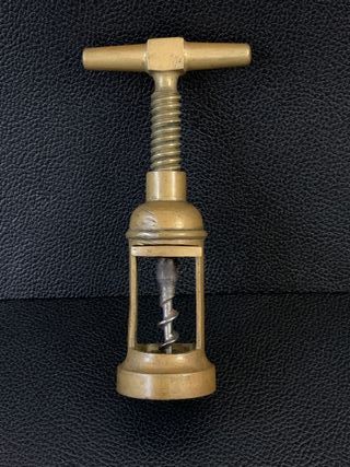 Vintage cavatappi a campana in ottone anni '50