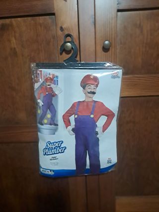 Disfraz Super Plumber Talla XXS