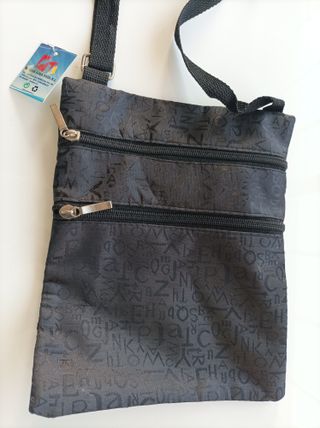Bolso bandolera mujer negro sin estrenar