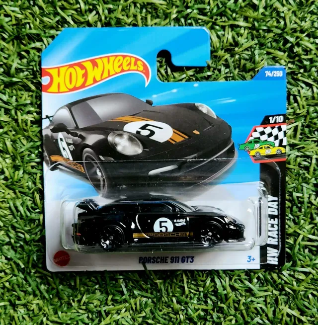 Hot Wheels Porsche 911 GT3 Negro 1/10