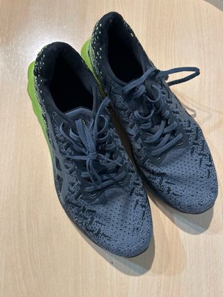 Zapatillas ASICS FF Blast Negras/Verdes