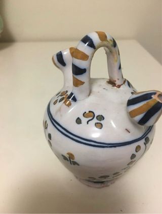 JUEGO DE 3 BOTIJOS AUTÉNTICOS CERÁMICA DE TALAVERA