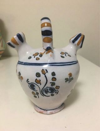 JUEGO DE 3 BOTIJOS AUTÉNTICOS CERÁMICA DE TALAVERA