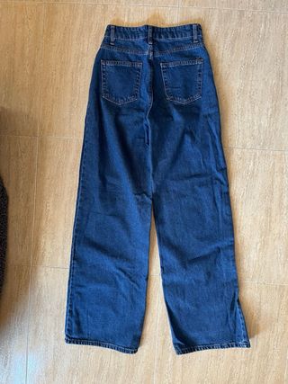 Pantalones vaqueros anchos azules