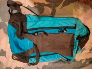Mochila Forclaz 20 L azul y gris
