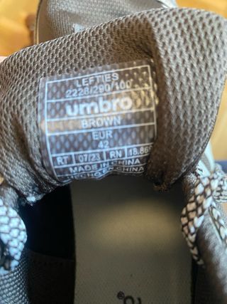 Lote de zapatos marrones y blancos talla 38