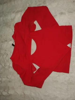 Conjunto 2 piezas Divided camiseta roja