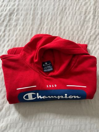 Sudadera Champion Authentic Niño Roja