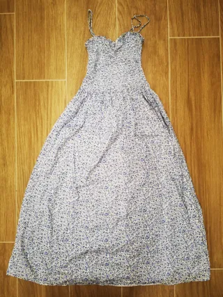 Abito lungo floreale bambina entrambi 12 anni