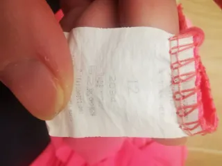 Abito lungo floreale bambina entrambi 12 anni