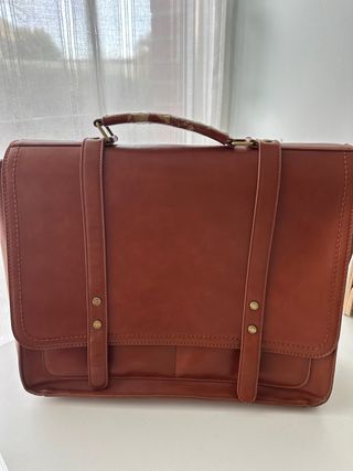 Maletín Ecosusi Cuero Marrón