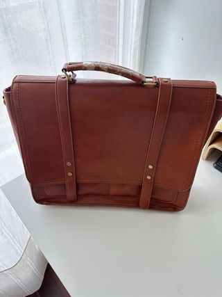 Maletín Ecosusi Cuero Marrón