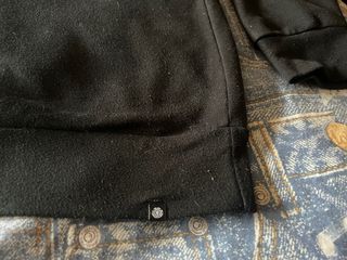 Sudadera Element Logo Negra Talla XL