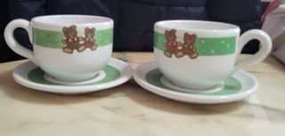 Coppia tazze colazione orsetti