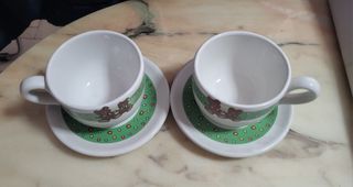 Coppia tazze colazione orsetti